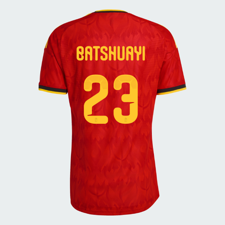 Belgium Home BATSHUAYI 23 World Cup Jersey 2026 (Player Version)