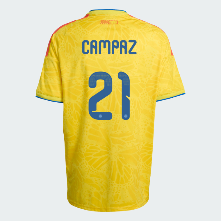 Colombia Home CAMPAZ 21 Jersey 2026