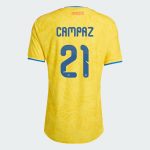 Colombia Home CAMPAZ 21 World Cup Jersey 2026 (Player Version)