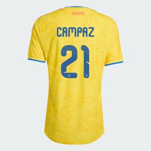 Colombia Home CAMPAZ 21 World Cup Jersey 2026 (Player Version)