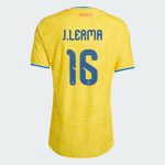 Colombia Home J.LERMA 16 World Cup Jersey 2026 (Player Version)