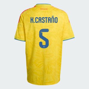 Colombia Home K.CASTAÑO 5 Jersey 2026