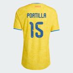 Colombia Home PORTILLA 15 World Cup Jersey 2026 (Player Version)