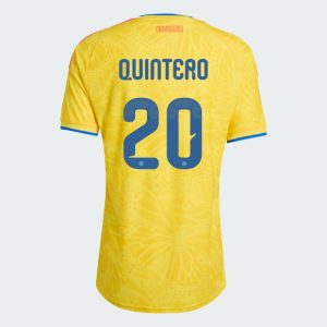 Colombia Home QUINTERO 20 World Cup Jersey 2026 (Player Version)