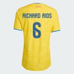 Colombia Home RICHARD RIOS 6 World Cup Jersey 2026 (Player Version)