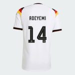 Germany Home ADEYEMI 14 World Cup Jersey 2026 (Player Version)