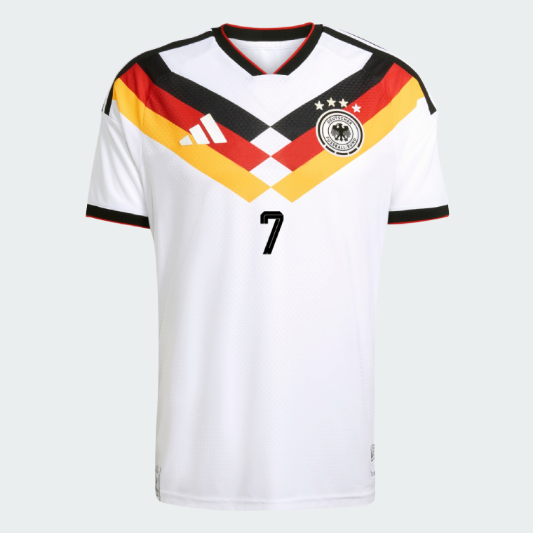 Germany Home HAVERTZ 7 World Cup Jersey 2026 (Player Version) - Image 2
