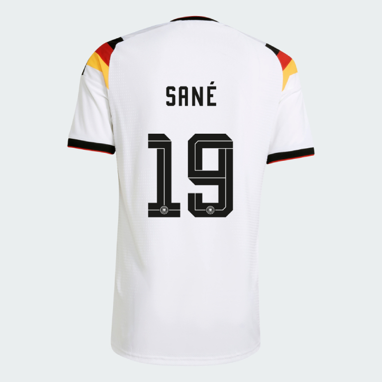Germany Home SANÉ 19 World Cup Jersey 2026 (Player Version)