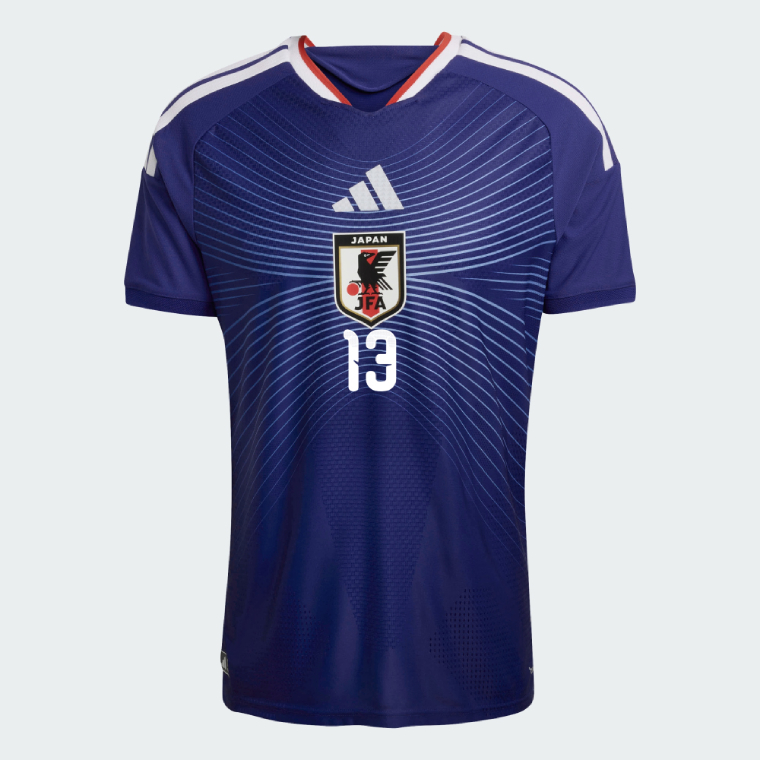 Japan Home KITAGAWA 13 World Cup Jersey 2026 (Player Version) - Image 2