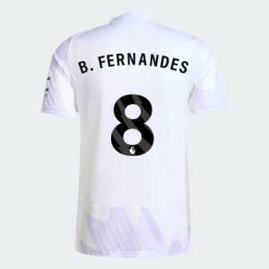 Manchester United Away B. FERNANDES 8 Jersey 25-26 (Player Version)