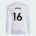 Manchester United Away Long Sleeve AMAD 16 Jersey 25-26