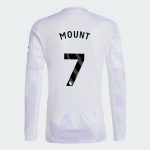 Manchester United Away Long Sleeve MOUNT 7 Jersey 25-26
