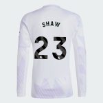 Manchester United Away Long Sleeve SHAW 23 Jersey 25-26