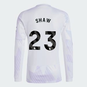 Manchester United Away Long Sleeve SHAW 23 Jersey 25-26