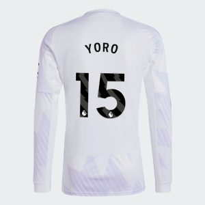 Manchester United Away Long Sleeve YORO 15 Jersey 25-26
