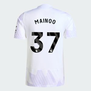 Manchester United Away MAINOO 37 Jersey 25-26 (Player Version)