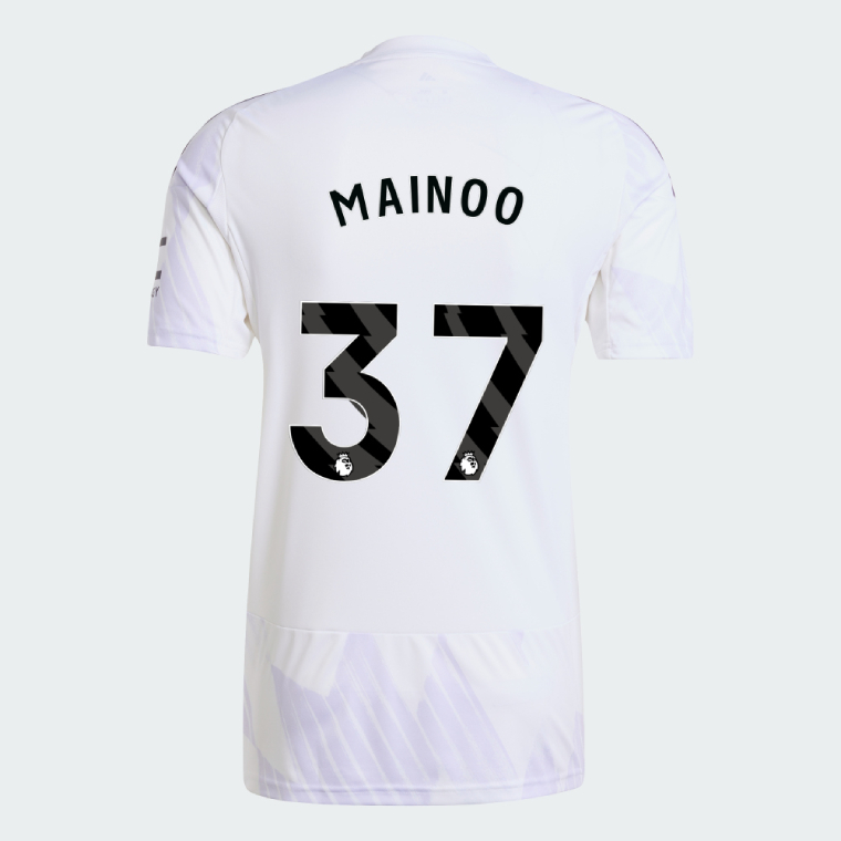 Manchester United Away MAINOO 37 Jersey 25-26