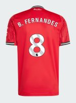 Manchester United Home B. FERNANDES 8 Jersey 25-26
