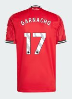 Manchester United Home GARNACHO 17 Jersey 25-26