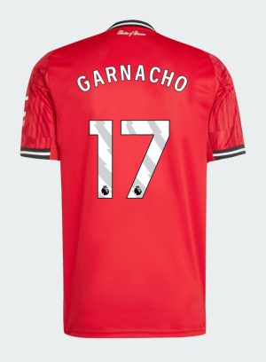 Manchester United Home GARNACHO 17 Jersey 25-26