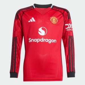Manchester United Home Long Sleeve Jersey 25-26