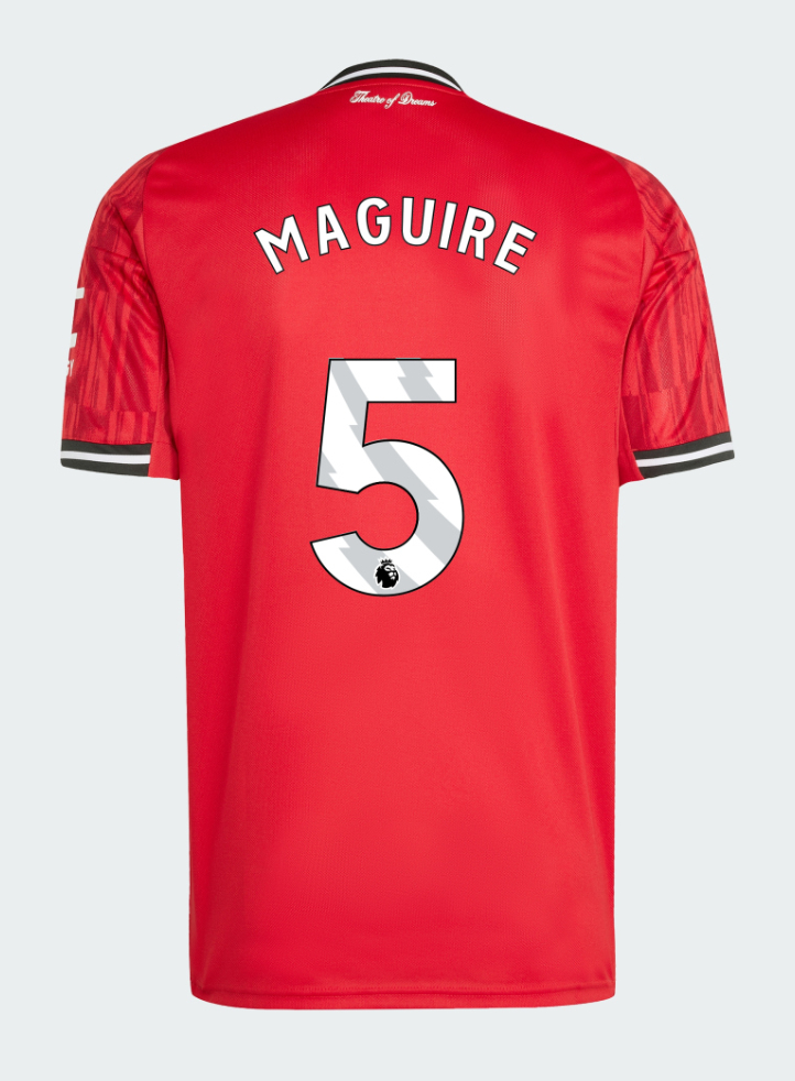 Manchester United Home MAGUIRE 5 Jersey 25-26
