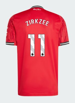 Manchester United Home ZIRKZEE 11 Jersey 25-26