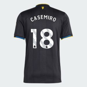 Manchester United Third CASEMIRO 18 Jersey 25-26 (Player Version)