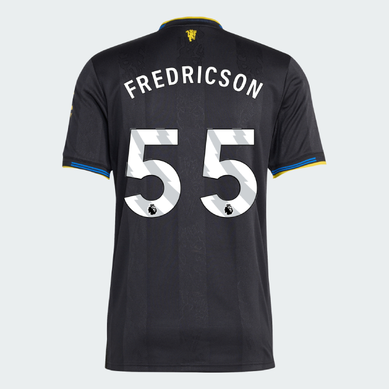 Manchester United Third FREDRICSON 55 Jersey 25-26 (Player Version)