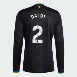 Manchester United Third Long Sleeve DALOT 2 Jersey 25-26