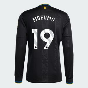 Manchester United Third Long Sleeve MBEUMO 19 Jersey 25-26
