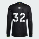 Manchester United Third Long Sleeve OBI 32 Jersey 25-26