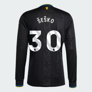 Manchester United Third Long Sleeve ŠEŠKO 30 Jersey 25-26