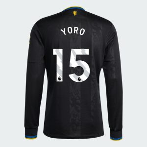 Manchester United Third Long Sleeve YORO 15 Jersey 25-26