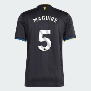 Manchester United Third MAGUIRE 5 Jersey 25-26 (Player Version)