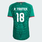 Mexico Home A. FARMER 18 World Cup Jersey 2026 (Player Version)