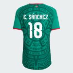 Mexico Home E. SÁNCHEZ 18 World Cup Jersey 2026 (Player Version)