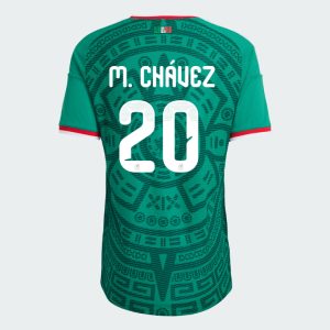 Mexico Home M. CHÁVEZ 20 World Cup Jersey 2026 (Player Version)