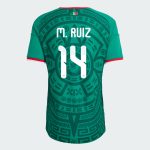 Mexico Home M. RUIZ 14 World Cup Jersey 2026 (Player Version)