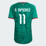 Mexico Home S. GIMENEZ 11 World Cup Jersey 2026 (Player Version)