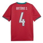 Portugal Home ANTÓNIO S. 4 World Cup Jersey 2026