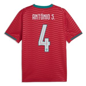 Portugal Home ANTÓNIO S. 4 World Cup Jersey 2026