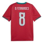 Portugal Home B.FERNANDES 8 World Cup Jersey 2026