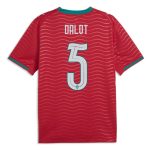 Portugal Home DALOT 5 World Cup Jersey 2026