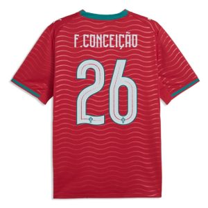 Portugal Home F.CONCEIÇÃO 26 World Cup Jersey 2026