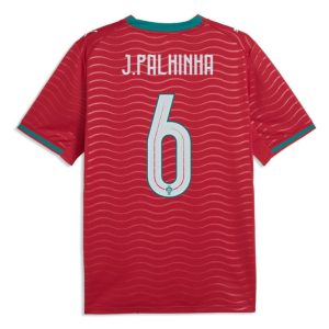 Portugal Home J.PALHINHA 6 World Cup Jersey 2026