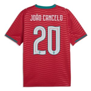 Portugal Home JOÃO CANCELO 20 World Cup Jersey 2026