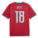 Portugal Home NETO 18 World Cup Jersey 2026