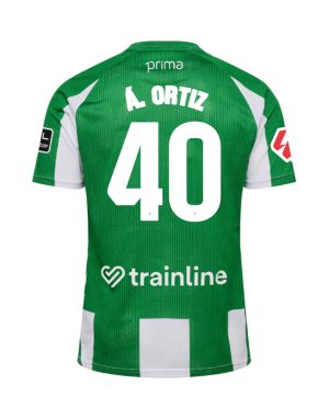 Real Betis Home Á. ORTIZ 40 Jersey 25-26