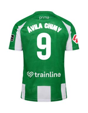Real Betis Home ÁVILA CHIMY 9 Jersey 25-26